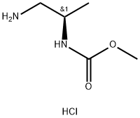 methyl N-[(2R)-1-aminopropan-2-yl]carbamate
hydrochloride Structure