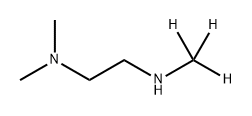 1,2-Ethanediamine, N1,N1-dimethyl-N2-(methyl-d3)- Structure