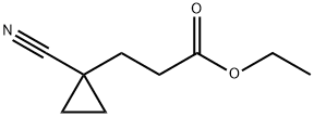 3-(1-Cyano-cyclopropyl)-propionic acid ethyl ester Structure