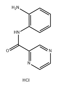 N-(2-aminophenyl)pyrazine-2-carboxamide hydrochloride Structure