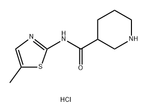 n-(5-Methylthiazol-2-yl)piperidine-3-carboxamide Structure