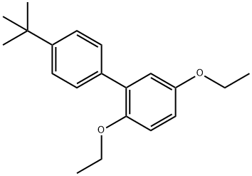 4'-(1,1-Dimethylethyl)-2,5-diethoxy-1,1'-biphenyl Structure