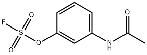 N-[3-[(fluorosulfonyl)oxy]phenyl]- Acetamide Structure