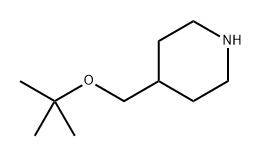 4-(Tert-butoxymethyl)piperidine Structure