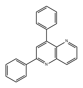 2,4-Diphenyl-1,5-naphthyridine Structure