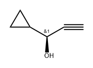 (1S)-1-cyclopropylprop-2-yn-1-ol Structure