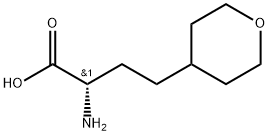 (R)-2-amino-4-(tetrahydro-2H-pyran-4-yl)butanoic acid Structure