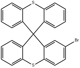 2-Bromo-9,9′-spirobi[9H-thioxanthene] Structure