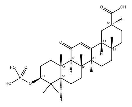 ENOXOLONE DIHYDROGEN PHOSPHATE Structure