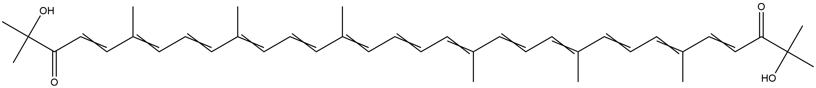 (6E,8E,10E,12E,14E,16E,18E,20E,22E,24E,26E)-2,31-dihydroxy-2,6,10,14,19,23,27,31-octamethyldotriaconta-4,6,8,10,12,14,16,18,20,22,24,26,28-tridecaene-3,30-dione Structure