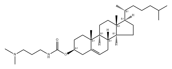 DMPAC-Chol Structure