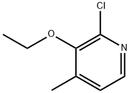 2-chloro-3-ethoxy-4-methylpyridine Structure