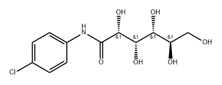 N-(4-Chlorophenyl)-D-gluconamide Structure