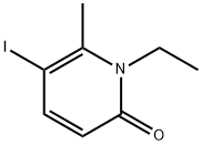 1-ethyl-5-iodo-6-methylpyridin-2(1H)-one Structure