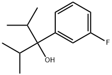 3-Fluoro-α,α-bis(1-methylethyl)benzenemethanol Structure