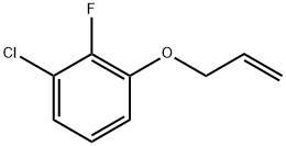 1-(allyloxy)-3-chloro-2-fluorobenzene Structure