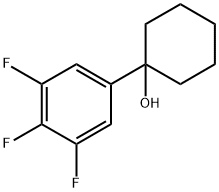 1-(3,4,5-trifluorophenyl)cyclohexanol Structure