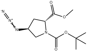 1-(1,1-Dimethylethyl) 2-methyl (2R,4S)-4-azido-1,2-pyrrolidinedicarboxylate