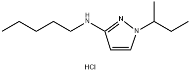 1-sec-butyl-N-pentyl-1H-pyrazol-3-amine Structure