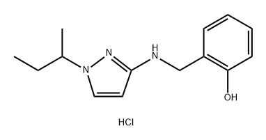 2-{[(1-sec-butyl-1H-pyrazol-3-yl)amino]methyl}phenol Structure