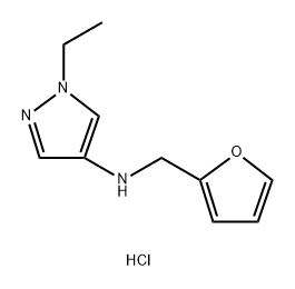 1-ethyl-N-(2-furylmethyl)-1H-pyrazol-4-amine Structure