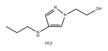 2-[4-(propylamino)-1H-pyrazol-1-yl]ethanol Structure