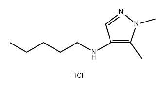 1,5-dimethyl-N-pentyl-1H-pyrazol-4-amine Structure