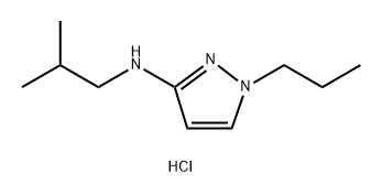 N-isobutyl-1-propyl-1H-pyrazol-3-amine Structure