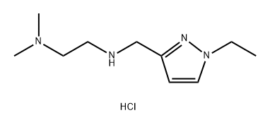 N'-[(1-ethyl-1H-pyrazol-3-yl)methyl]-N,N-dimethylethane-1,2-diamine Structure