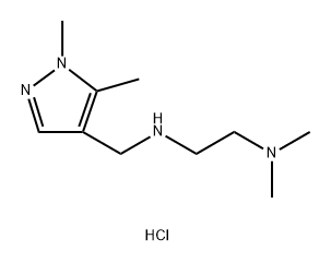 N'-[(1,5-dimethyl-1H-pyrazol-4-yl)methyl]-N,N-dimethylethane-1,2-diamine Structure