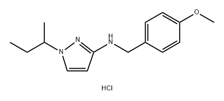 1-sec-butyl-N-(4-methoxybenzyl)-1H-pyrazol-3-amine Structure