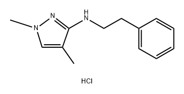 1,4-dimethyl-N-(2-phenylethyl)-1H-pyrazol-3-amine Structure