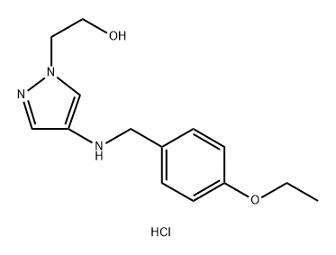 2-{4-[(4-ethoxybenzyl)amino]-1H-pyrazol-1-yl}ethanol Structure