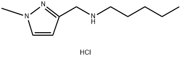 (1-methyl-1H-pyrazol-3-yl)methyl]pentylamine Structure