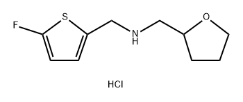 1-(5-fluoro-2-thienyl)-N-(tetrahydrofuran-2-ylmethyl)methanamine Structure