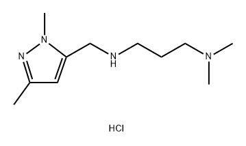 N'-[(1,3-dimethyl-1H-pyrazol-5-yl)methyl]-N,N-dimethylpropane-1,3-diamine Structure