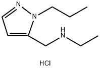 ethyl[(1-propyl-1H-pyrazol-5-yl)methyl]amine Structure