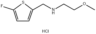 (5-fluoro-2-thienyl)methyl](2-methoxyethyl)amine Structure