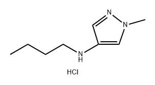 N-butyl-1-methyl-1H-pyrazol-4-amine Structure