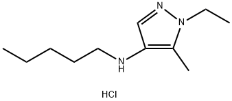 1-ethyl-5-methyl-N-pentyl-1H-pyrazol-4-amine Structure