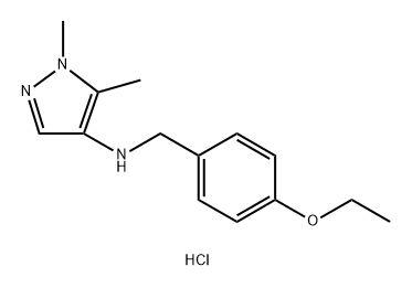 N-(4-ethoxybenzyl)-1,5-dimethyl-1H-pyrazol-4-amine Structure