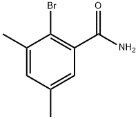 2-Bromo-3,5-dimethylbenzamide Structure