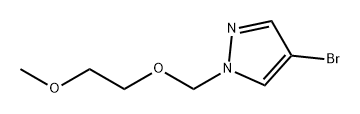 4-bromo-1-[(2-methoxyethoxy)methyl]-1H-pyrazole Structure