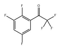 2,2,2-Trifluoro-1-(2,3,5-trifluorophenyl)ethanone Structure