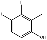 3-fluoro-4-iodo-2-methylphenol Structure