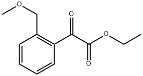 ethyl 2-(2-(methoxymethyl)phenyl)-2-oxoacetate Structure