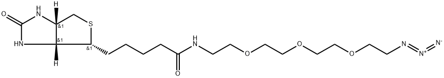 Biotin-PEG3-Azide Structure