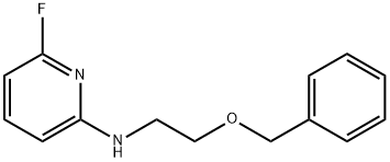 (2-Benzyloxy-ethyl)-(6-fluoro-pyridin-2-yl)-amine 구조식 이미지