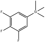 Trimethyl(3,4,5-trifluorophenyl)silane Structure