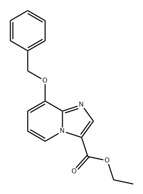 ethyl 8-(benzyloxy)imidazo[1,2-a]pyridine-3-carboxylate Structure